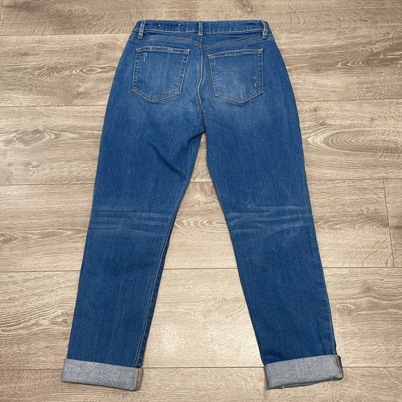 NWOT Loft The Girlfriend Mid Rise Jeans in Original Mid Indigo Wash Denim 26/2 - Picture 16 of 16